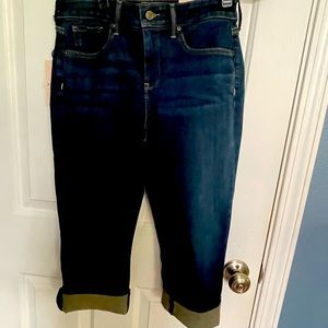 Denim crop pants- NYDJ-size 4–tags but one cut off- never worn-